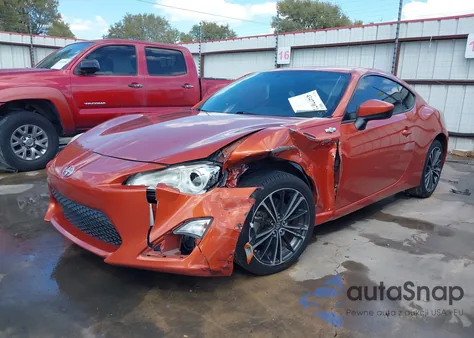 2013 Scion Fr-S из США, поврежденный, VIN JF1ZNAA1XD2705684